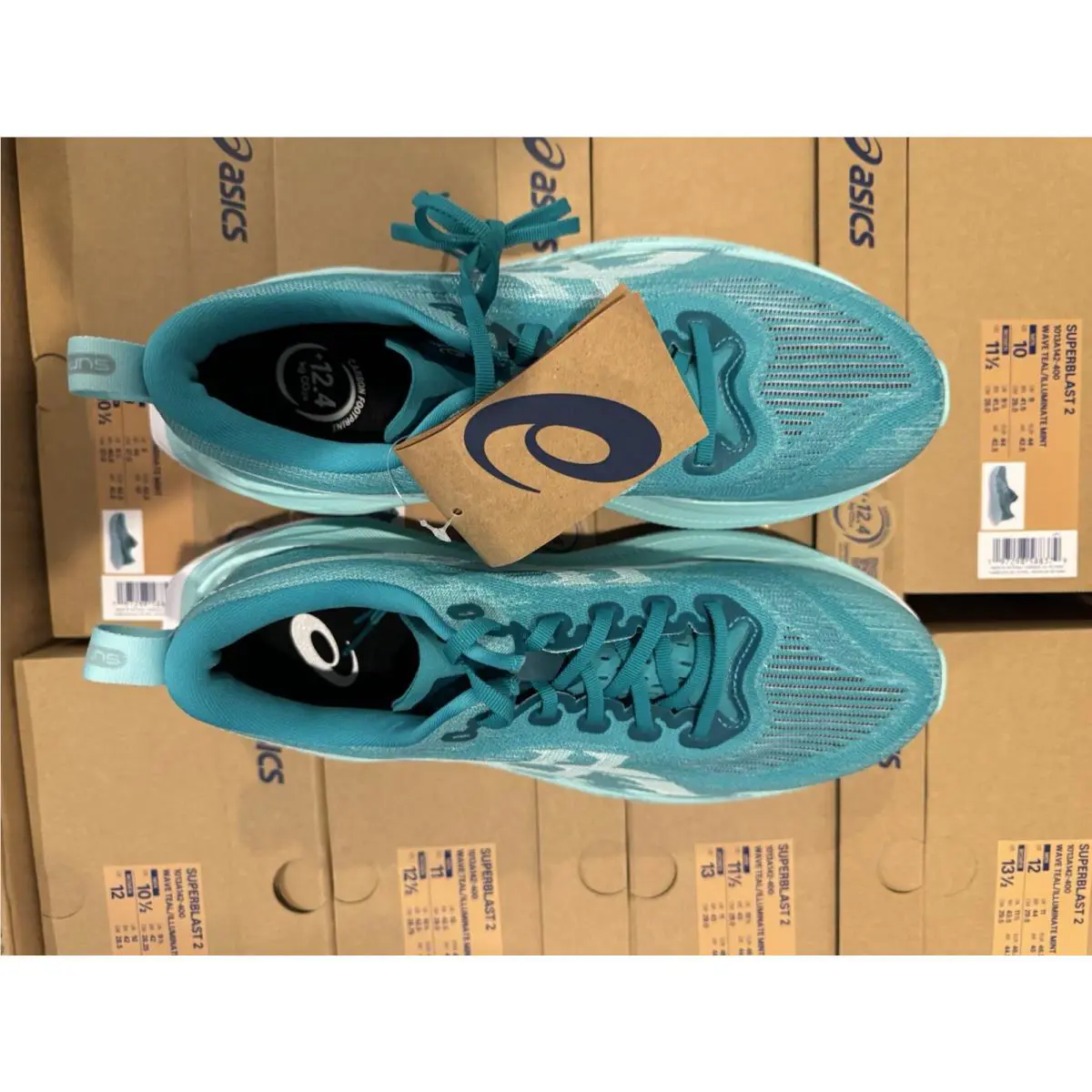 Asics shoes - ASICS Superblast 2 - Superblast - 1013A142-500 - Wave Teal/Mint 6