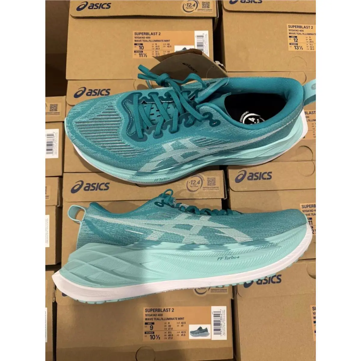 Asics shoes - ASICS Superblast 2 - Superblast - 1013A142-500 - Wave Teal/Mint 7