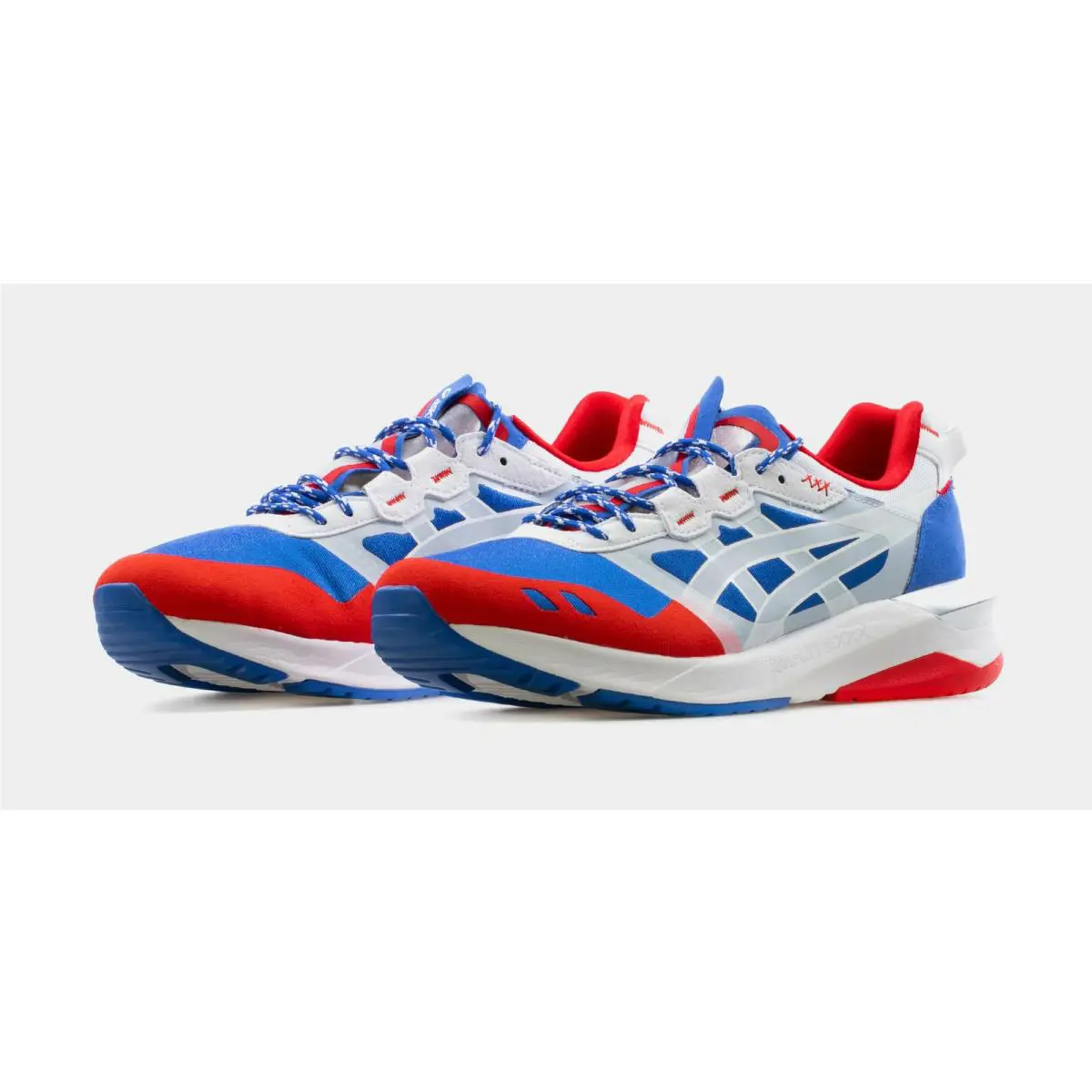 Asics shoes - Illusion Blue, Red, White 2