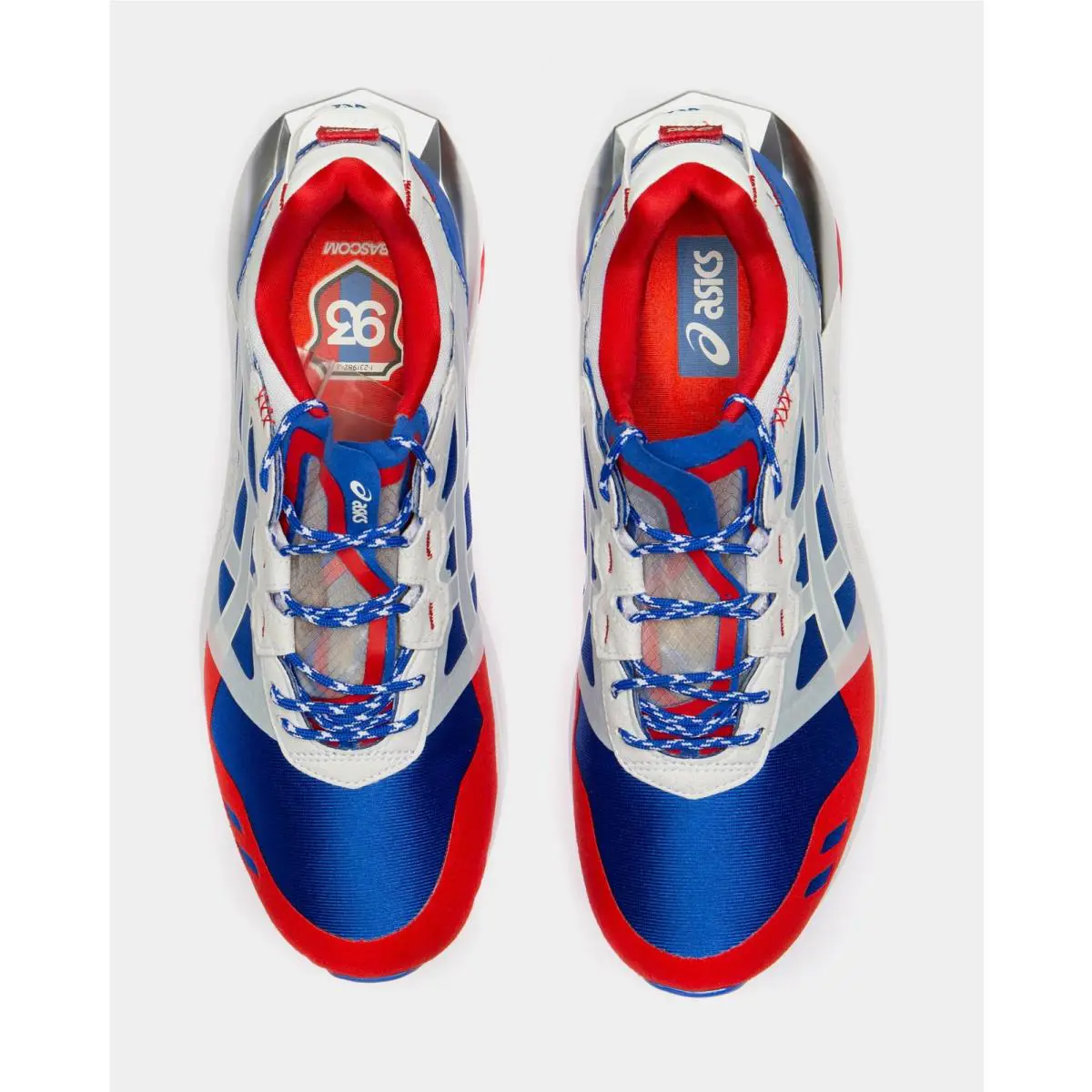Asics shoes - Illusion Blue, Red, White 5