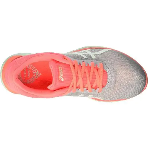 Asics shoes - Mid Grey, Bay, Flash Coral 10