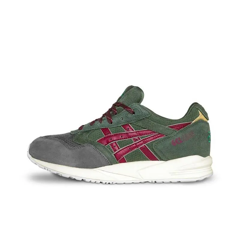 Asics shoes - ASICS Gel-Saga - H41VK-8026 - Dark Green / Burgundy 2
