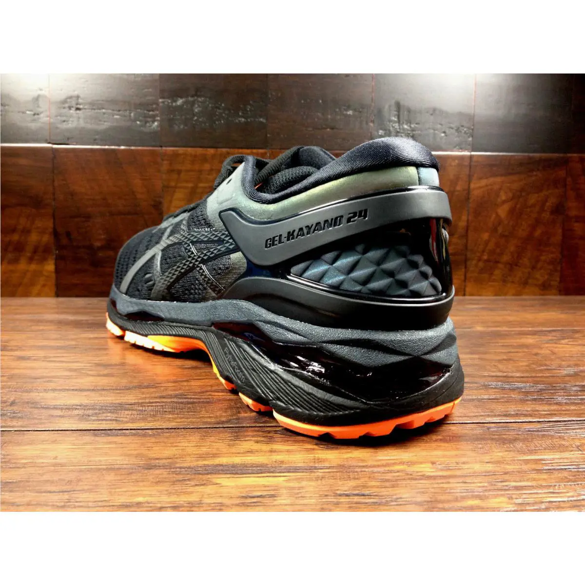 Asics shoes - ASICS GEL-Kayano 24 - T7A3N-1690 - Phantom / Black / Orange / Reflective, Manufacturer: Phantom Black / Orange 2
