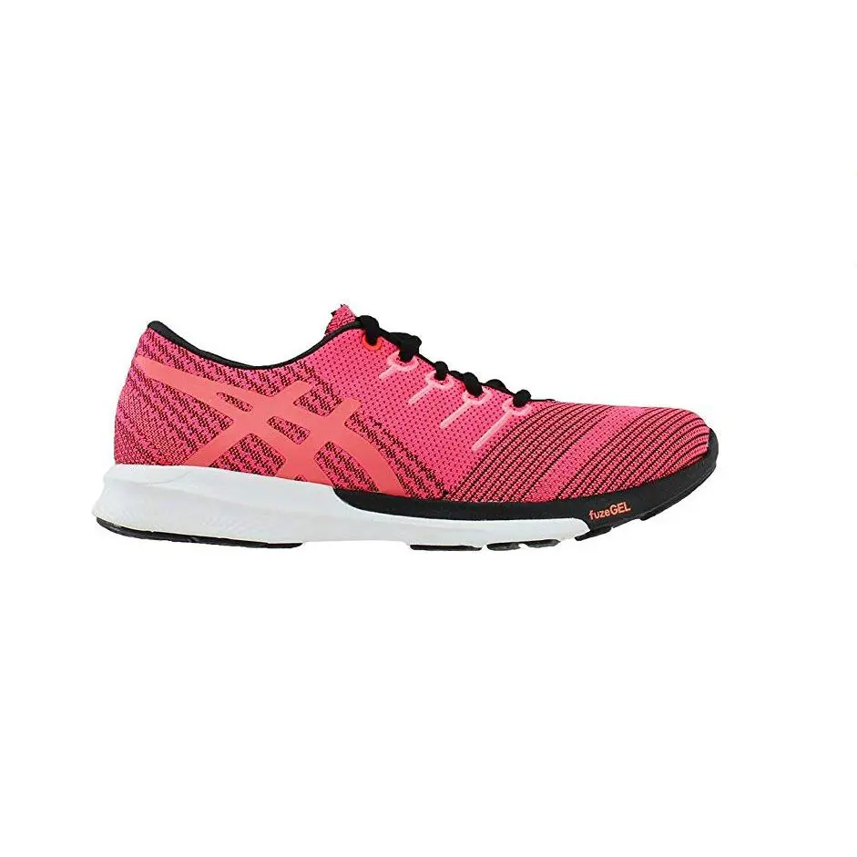 Asics shoes - Pink Glo/Flash Coral/Black 0