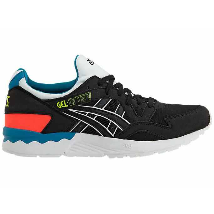 Men`s Asics Gel Lyte 5 Spring Pack-black Athletic Fashion Sneaker 1191A202 001