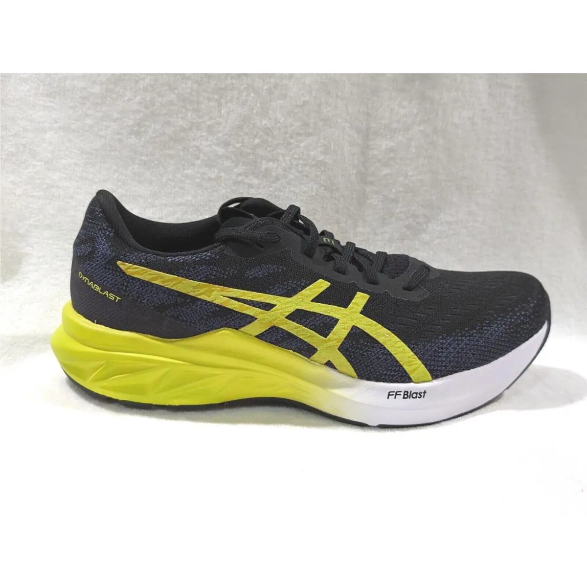 Asics shoes - ASICS Dynablast 3 - Dynablast - 1011B460-005 - Black/Lime Zest 13