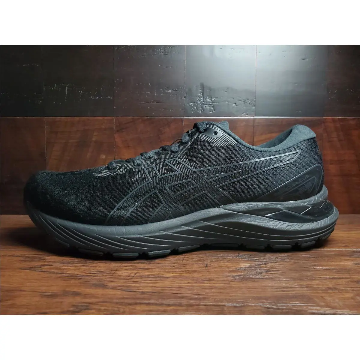 Asics Gel Cumulus 23 1012A888-002 Black / Graphite Womens Running 6.5-11