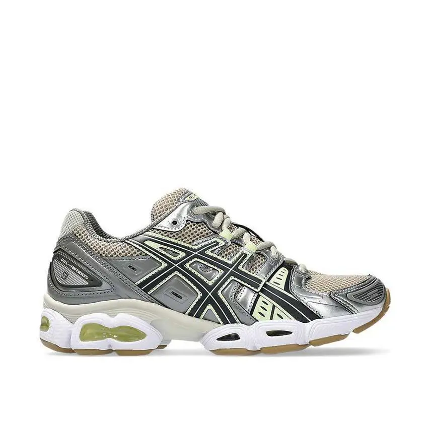 Asics Gel Nimbus 9 Feather Grey Green - Women`s Sizes 1202A278-021 - Grey