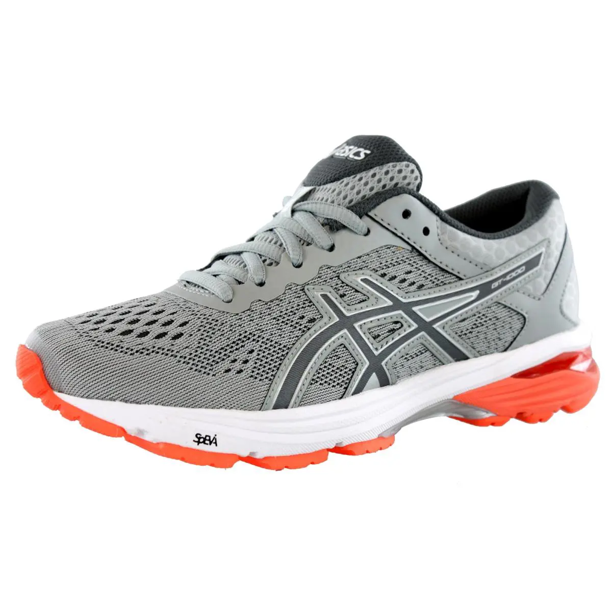 Asics shoes - ASICS GT-1000 - Mid Grey, Carbon, Flash Coral 7