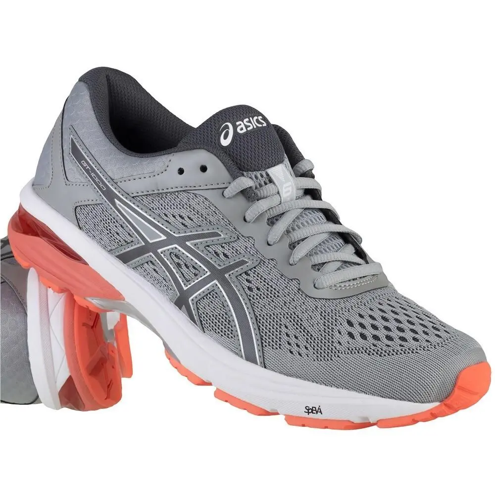 Asics shoes - ASICS GT-1000 - Mid Grey, Carbon, Flash Coral 0