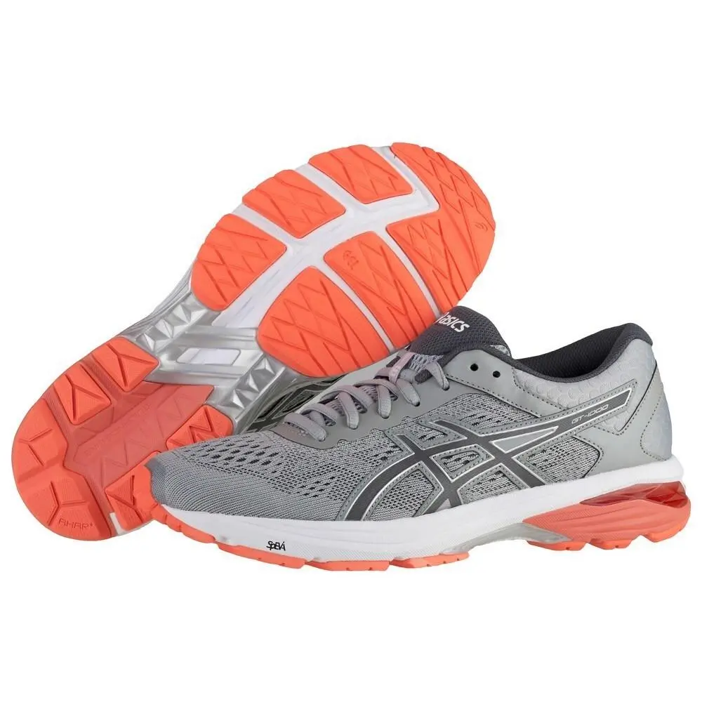 Asics shoes - ASICS GT-1000 - Mid Grey, Carbon, Flash Coral 11
