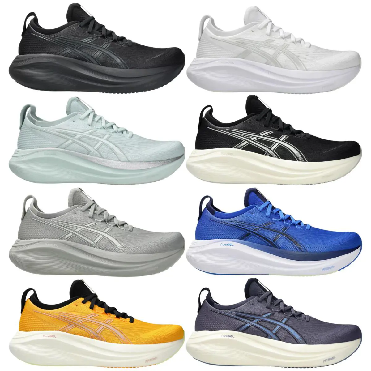 Asics shoes - ASICS GEL-NIMBUS 27 - Black/Lake Grey 29