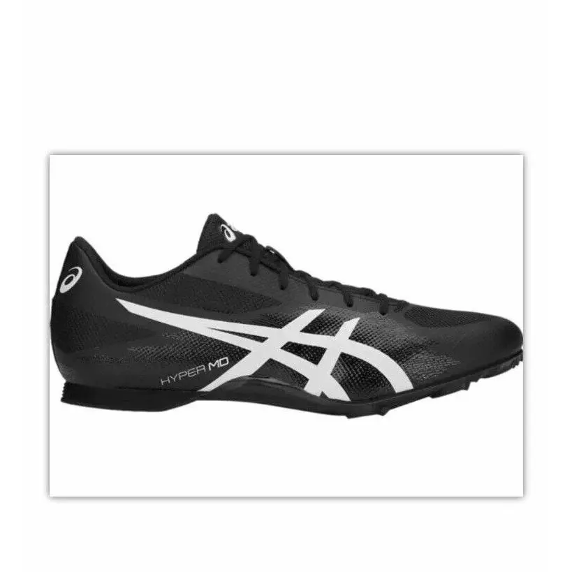 Asics shoes - ASICS Hyper MD  7 - Hyper - Hyper MD - Black/White (UPC: 0191497832912) 4