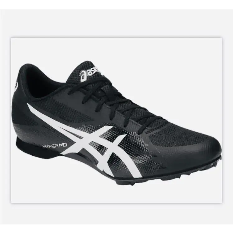 Asics shoes - ASICS Hyper MD  7 - Hyper - Hyper MD - Black/White (UPC: 0191497832912) 8
