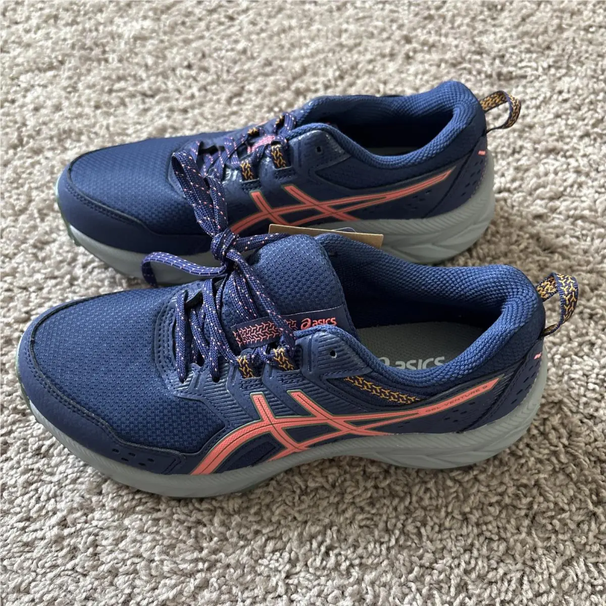 Asics shoes - ASICS Gel Venture 9 - Gel Venture - 1012B313-400 - Blue (UPC: 0196074709915) 5