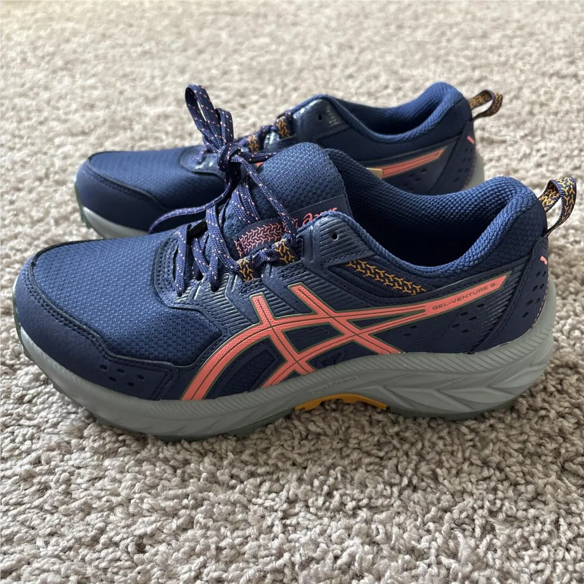 Asics shoes - ASICS Gel Venture 9 - Gel Venture - 1012B313-400 - Blue (UPC: 0196074709915) 6