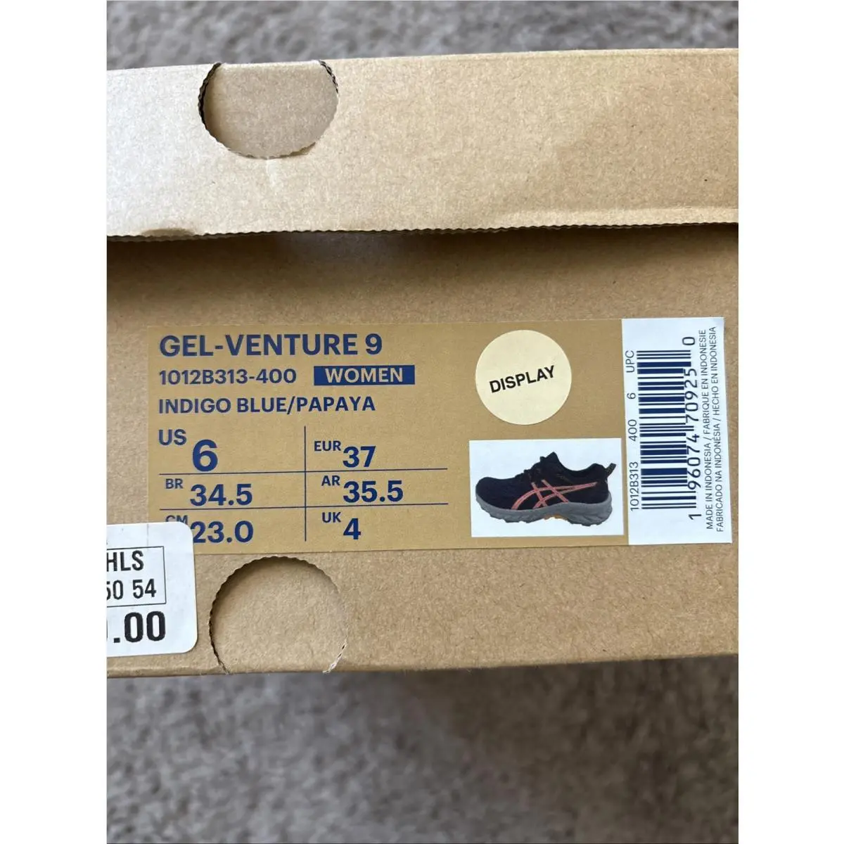 Asics shoes - ASICS Gel Venture 9 - Gel Venture - 1012B313-400 - Blue (UPC: 0196074709915) 8