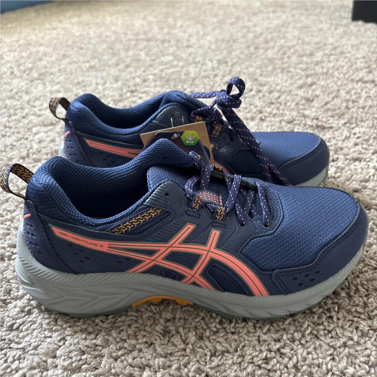 Asics shoes - ASICS Gel Venture 9 - Gel Venture - 1012B313-400 - Blue (UPC: 0196074709915) 1