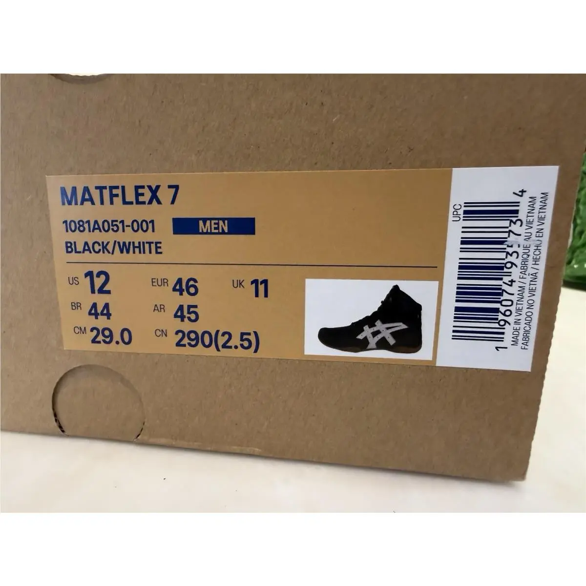 Asics shoes - 1081A051001 - 1081A051001 - Black/White (UPC: 196074935734) 1