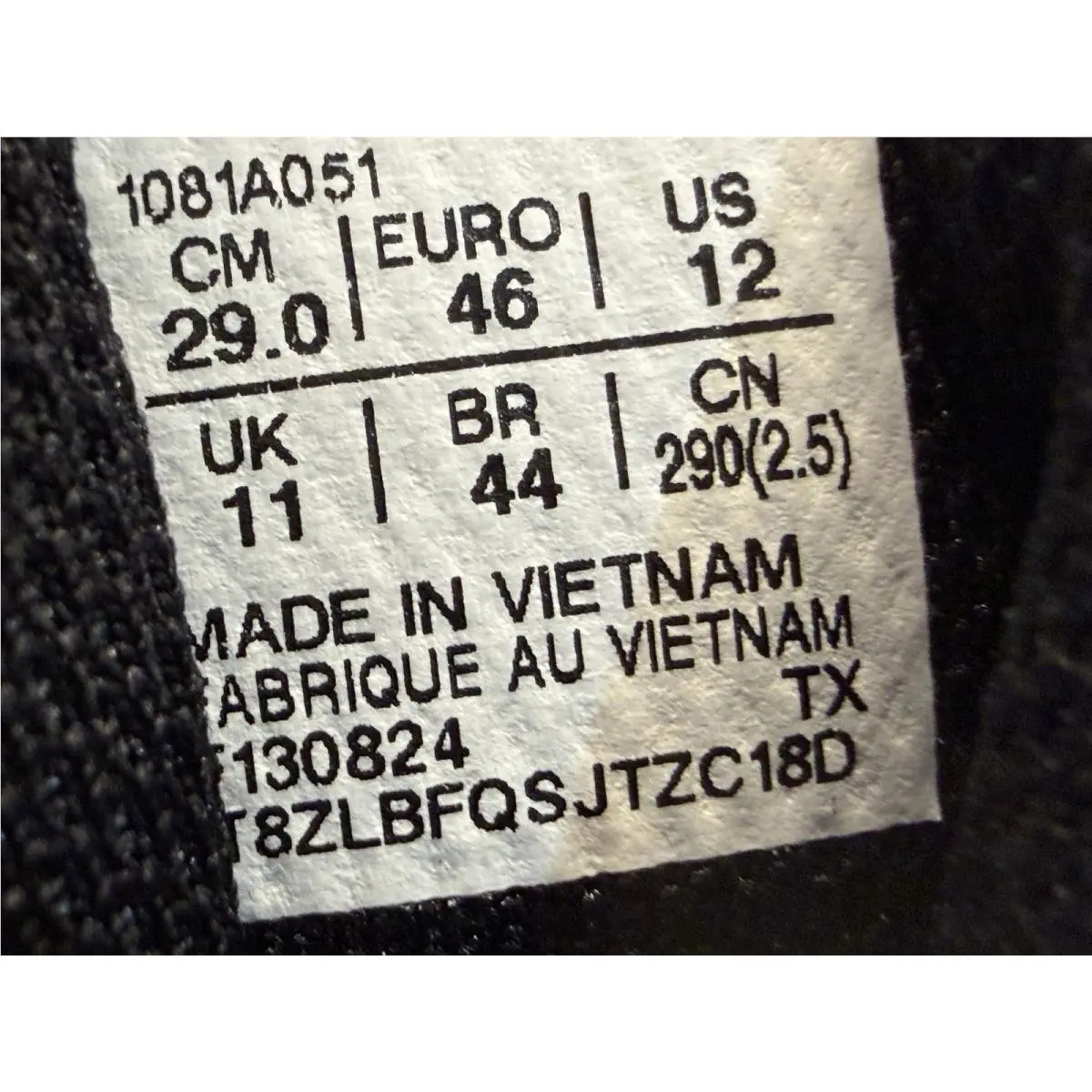 Asics shoes - 1081A051001 - 1081A051001 - Black/White (UPC: 196074935734) 3