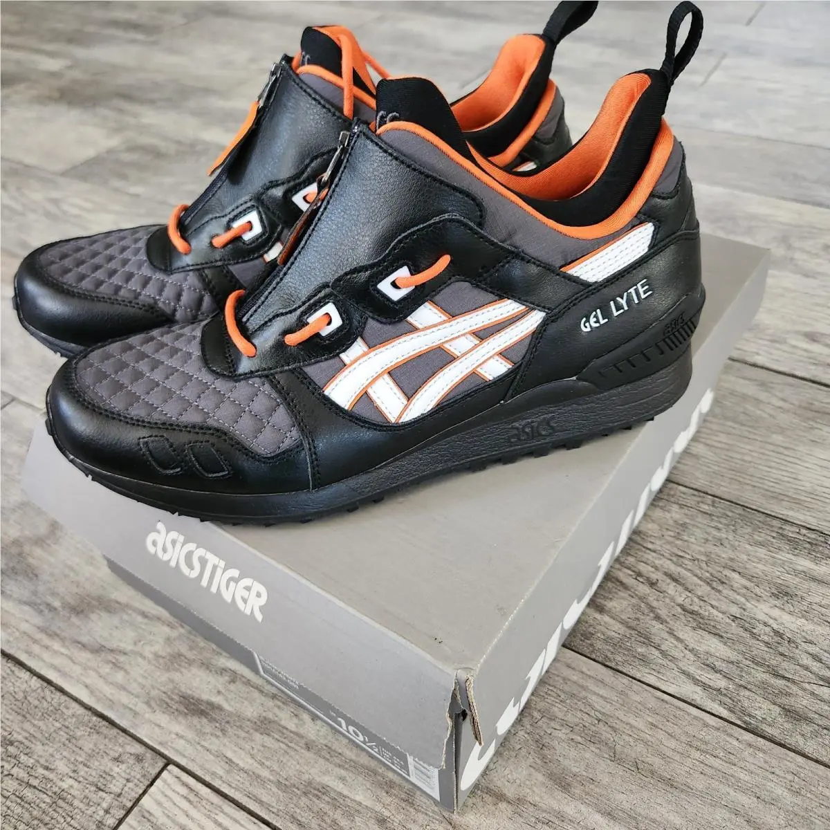 Asics shoes - ASICS GEL-LYTE MT - 1191A143-001 - Black / White / Orange 0