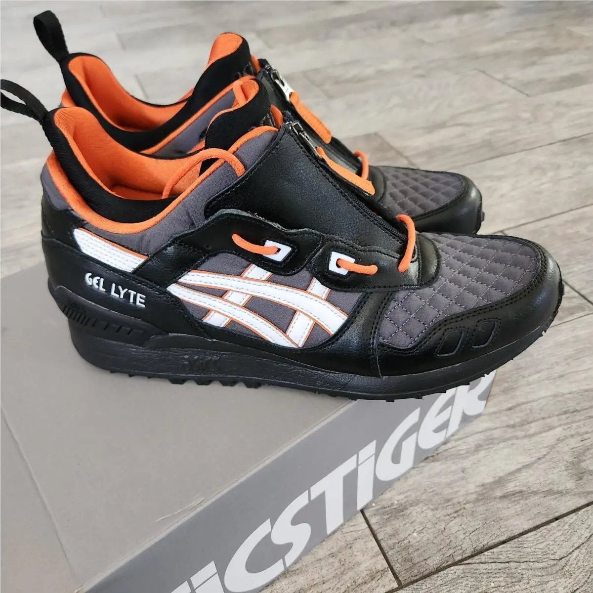 Asics shoes - ASICS GEL-LYTE MT - 1191A143-001 - Black / White / Orange 1
