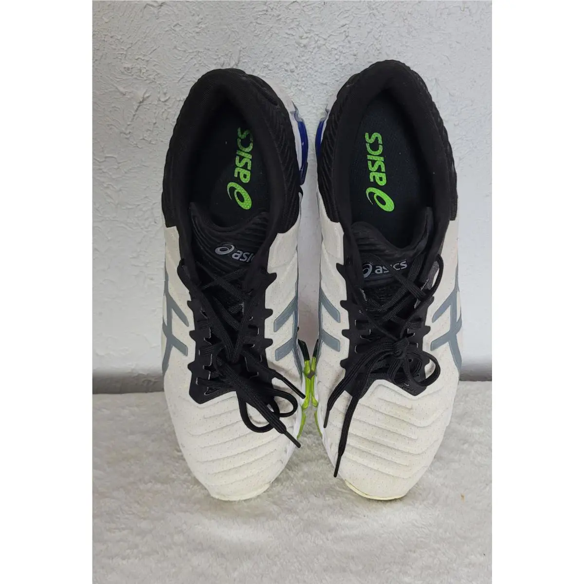 Asics US Men`s Size 8 Gel Quantum 360 Running Shoes White/sheet Rock - White/Sheet Rock