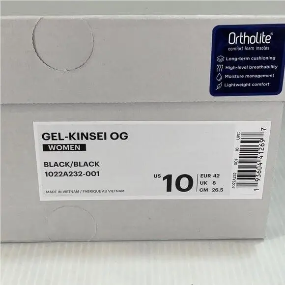 Asics shoes - Asics gel Kinsei og - gel Kinsei - 1022A232-001 - White (UPC: 193604412697) 3