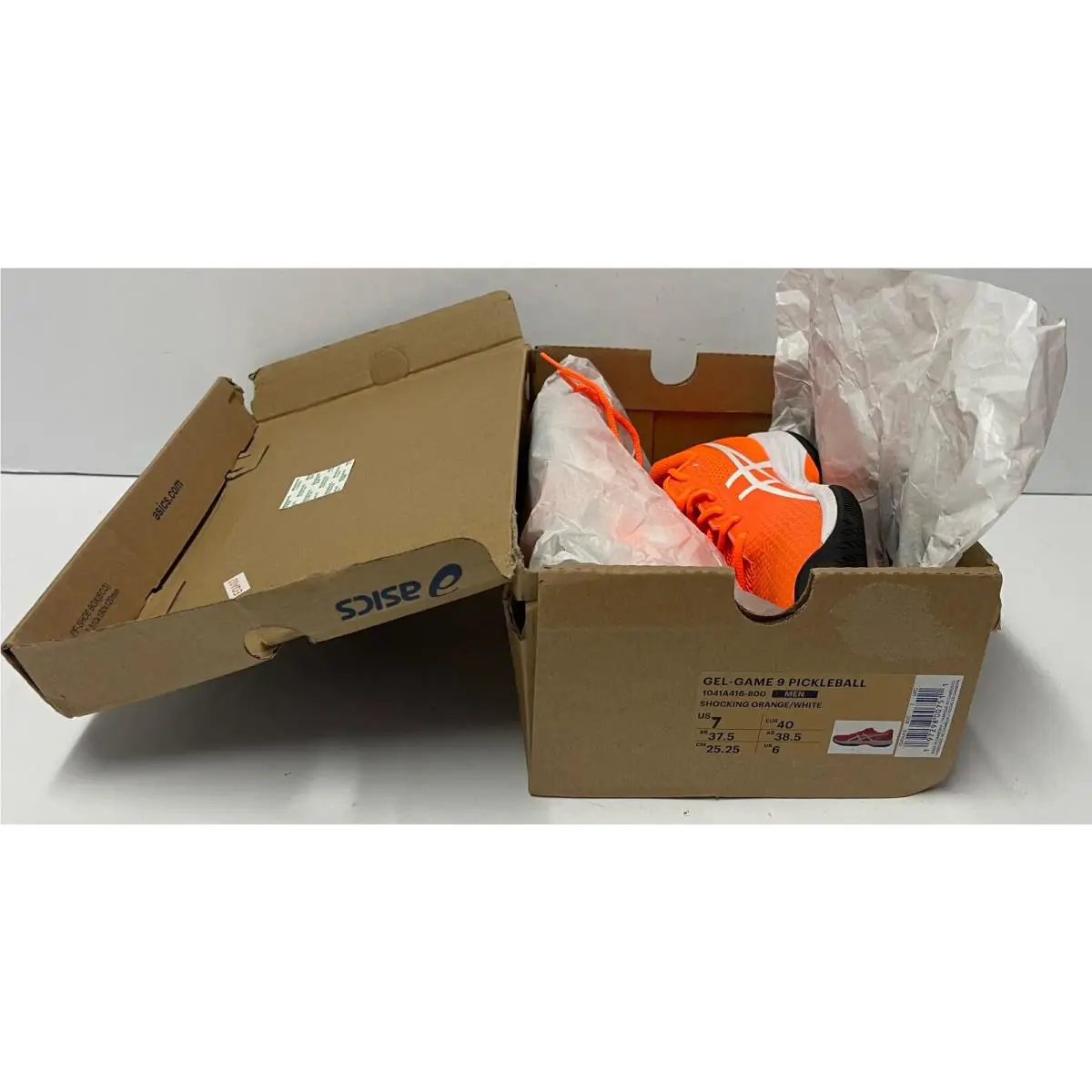 Asics shoes - ASICS GEL-Game 9 - 1041A416-800 - SHOCKING ORANGE (UPC: 197298007511) 11