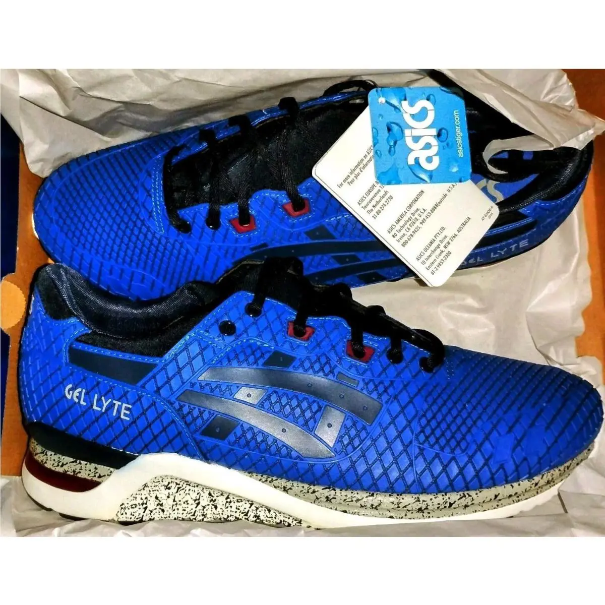 Asics shoes - ASICS Gel Lyte Evo - Gel Lyte Evo - HN543-4250 - Blue 4
