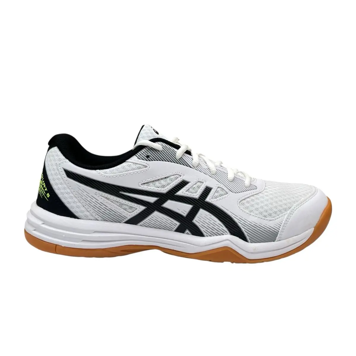 Asics shoes - ASICS Upcourt 5 - Upcourt - 1071A086-103 - White / Safety Yellow 1