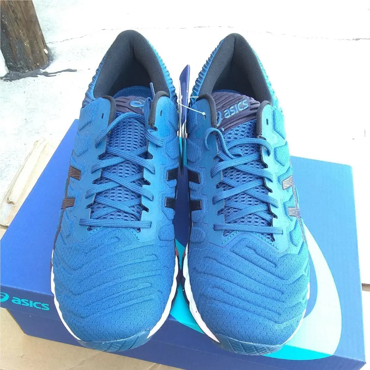 Asics shoes - ASICS Gel Quantum 360 - Gel Quantum - 1022A104-400 - Blue, Manufacturer: mako blue/black (UPC: 0191497995792) 0