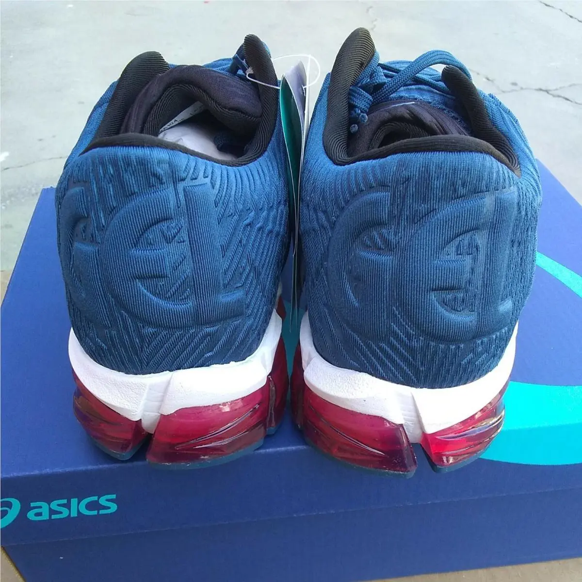 Asics shoes - ASICS Gel Quantum 360 - Gel Quantum - 1022A104-400 - Blue, Manufacturer: mako blue/black (UPC: 0191497995792) 1