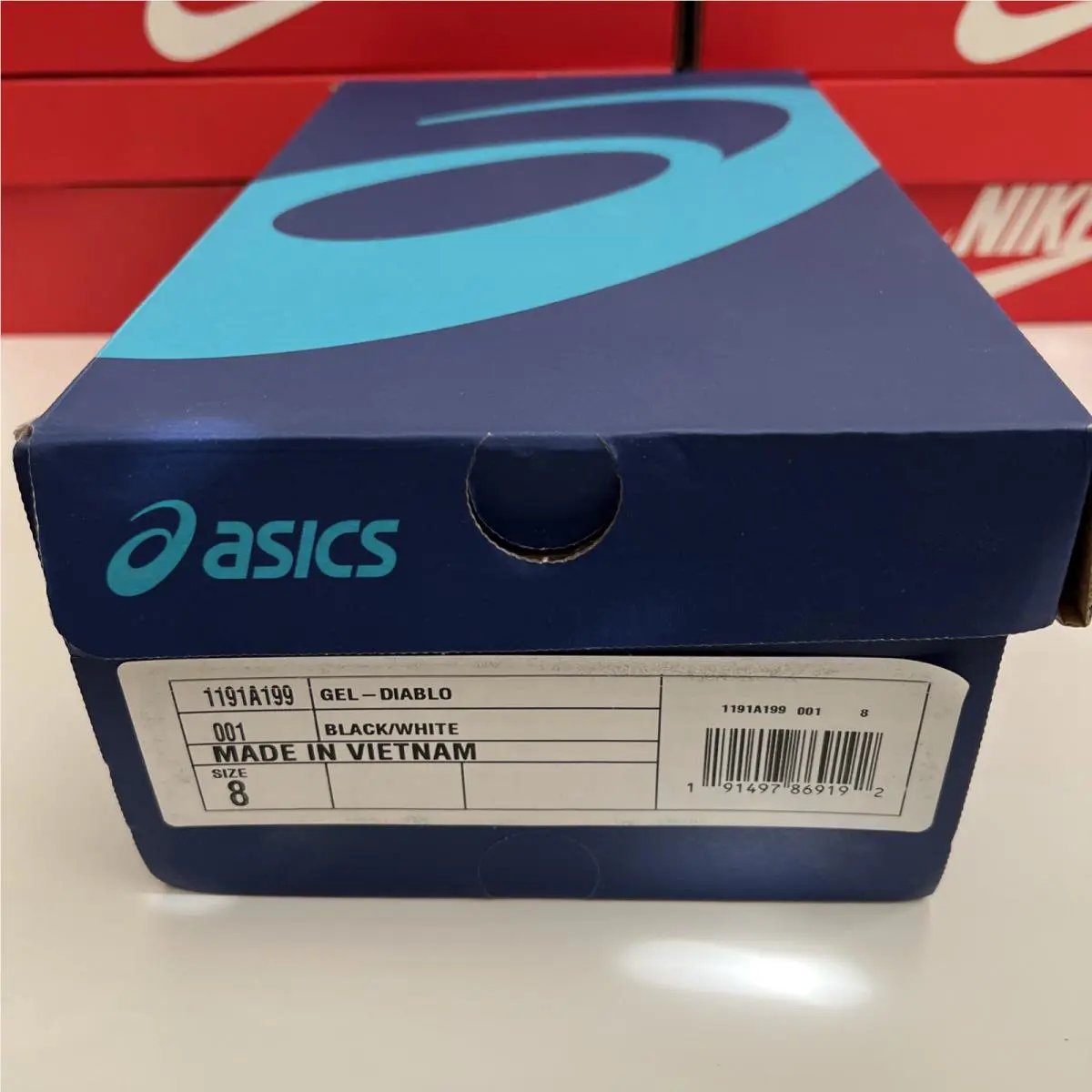 Asics shoes - ASICS Gel Diablo - Gel Diablo - 1191A199-001 - White 4