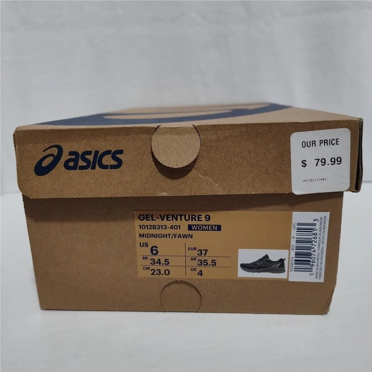 Asics shoes - ASICS Gel Venture 9 - Gel Venture - 1012B313-401 - Midnight / Fawn (UPC: 196074723713) 9