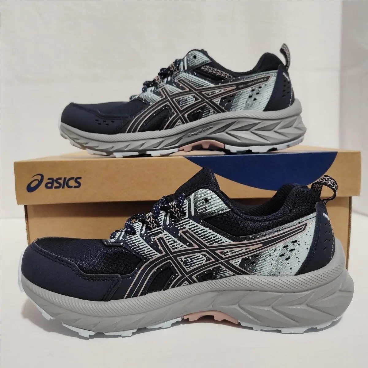 Asics shoes - ASICS Gel Venture 9 - Gel Venture - 1012B313-401 - Midnight / Fawn (UPC: 196074723713) 0