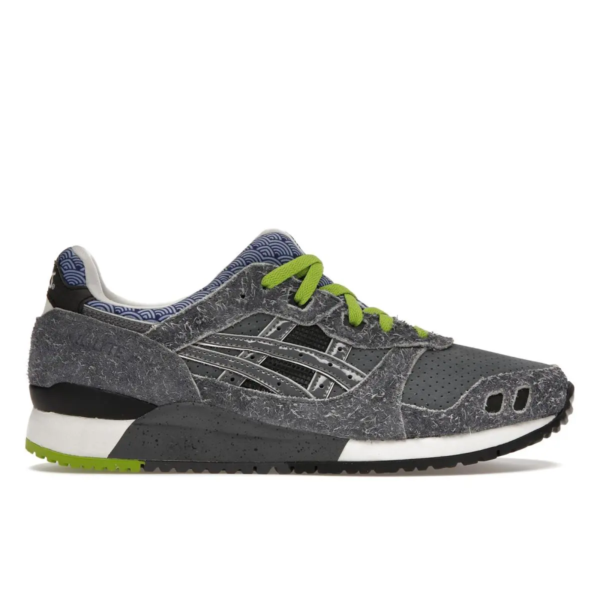 Asics Gel-lyte 3 OG x Nice Kicks Black Sesame Sz 4 - Multicolor