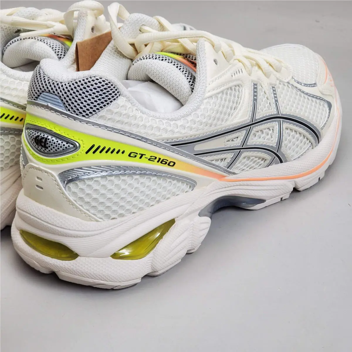 Asics shoes - 1203A570750 - 1203A570-750 - Cream/Safety Yellow (UPC: 197298369503) 3