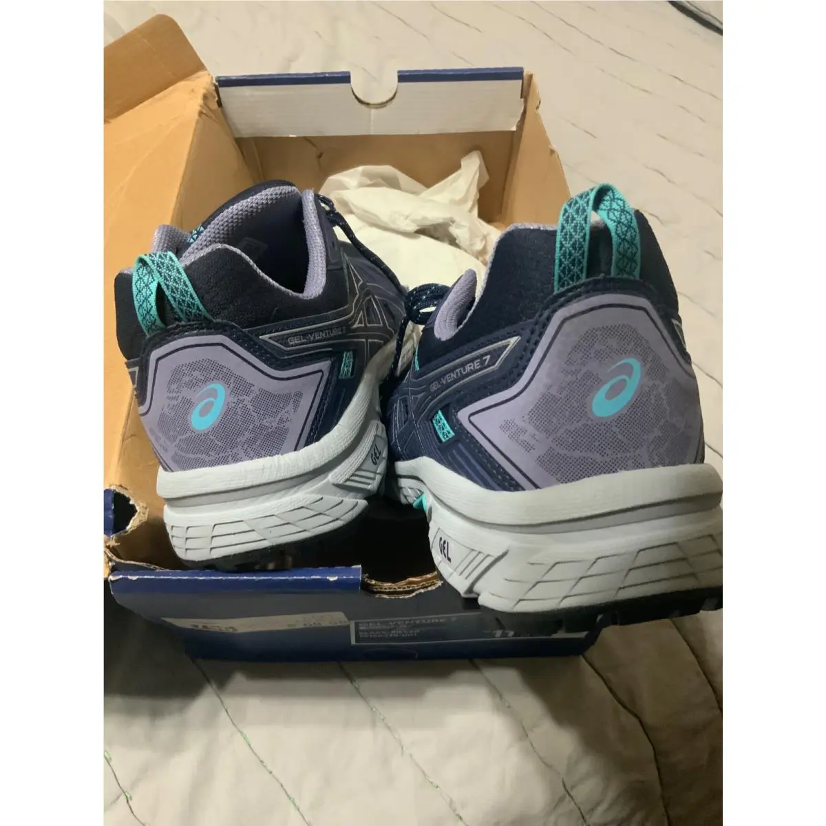 Asics shoes - ASICS GEL-Venture 7 - 1012A476 - Blue 4
