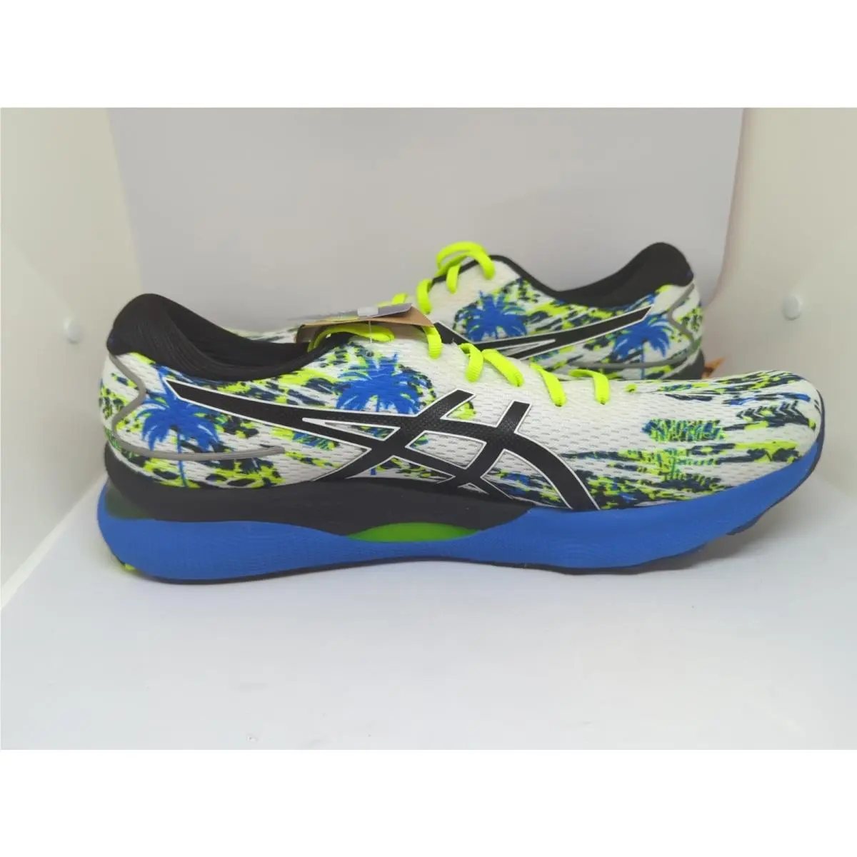 Asics shoes - ASICS Gel-Nimbus 24 - 1011B454-100 - White/Black (UPC: 196074051830) 5