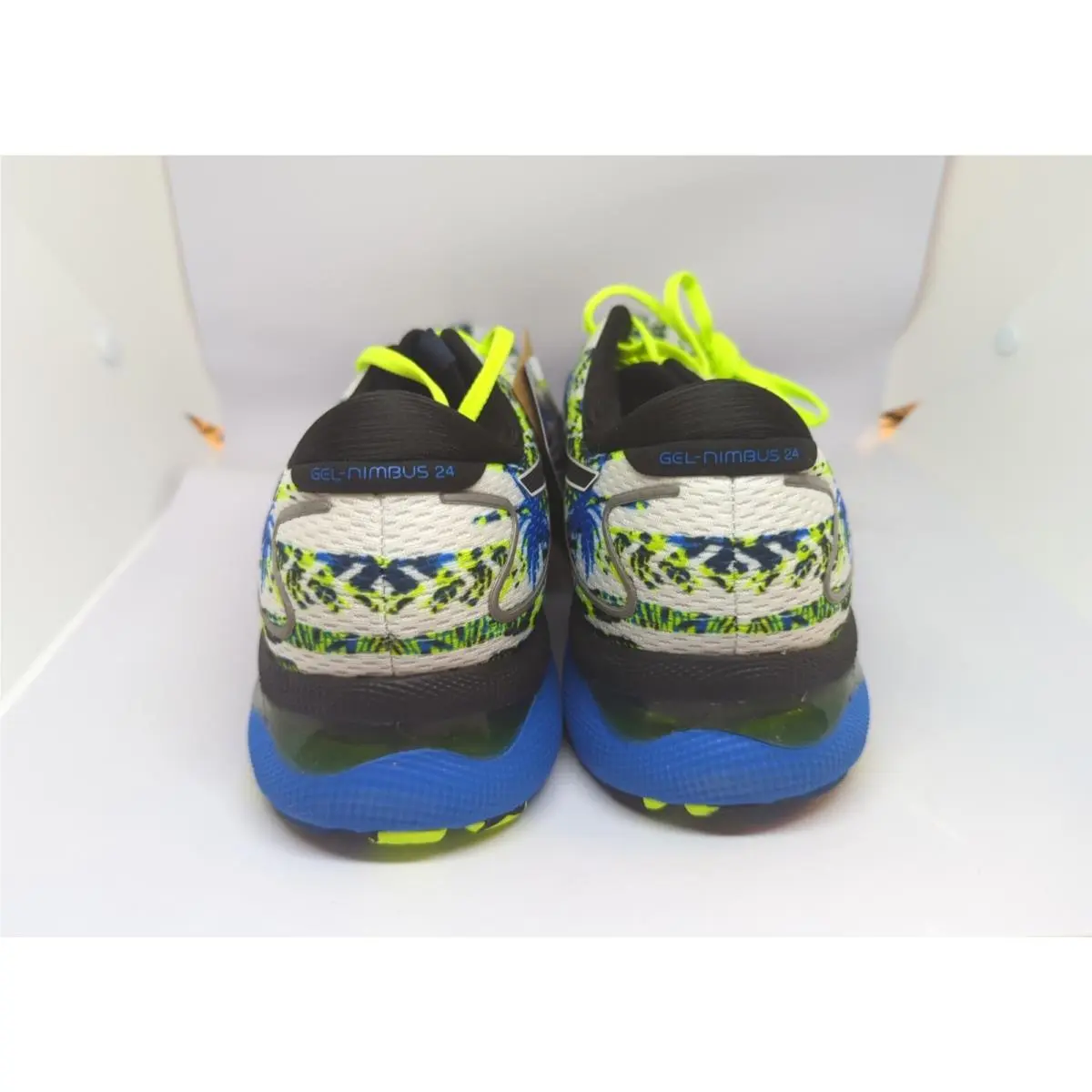 Asics shoes - ASICS Gel-Nimbus 24 - 1011B454-100 - White/Black (UPC: 196074051830) 6