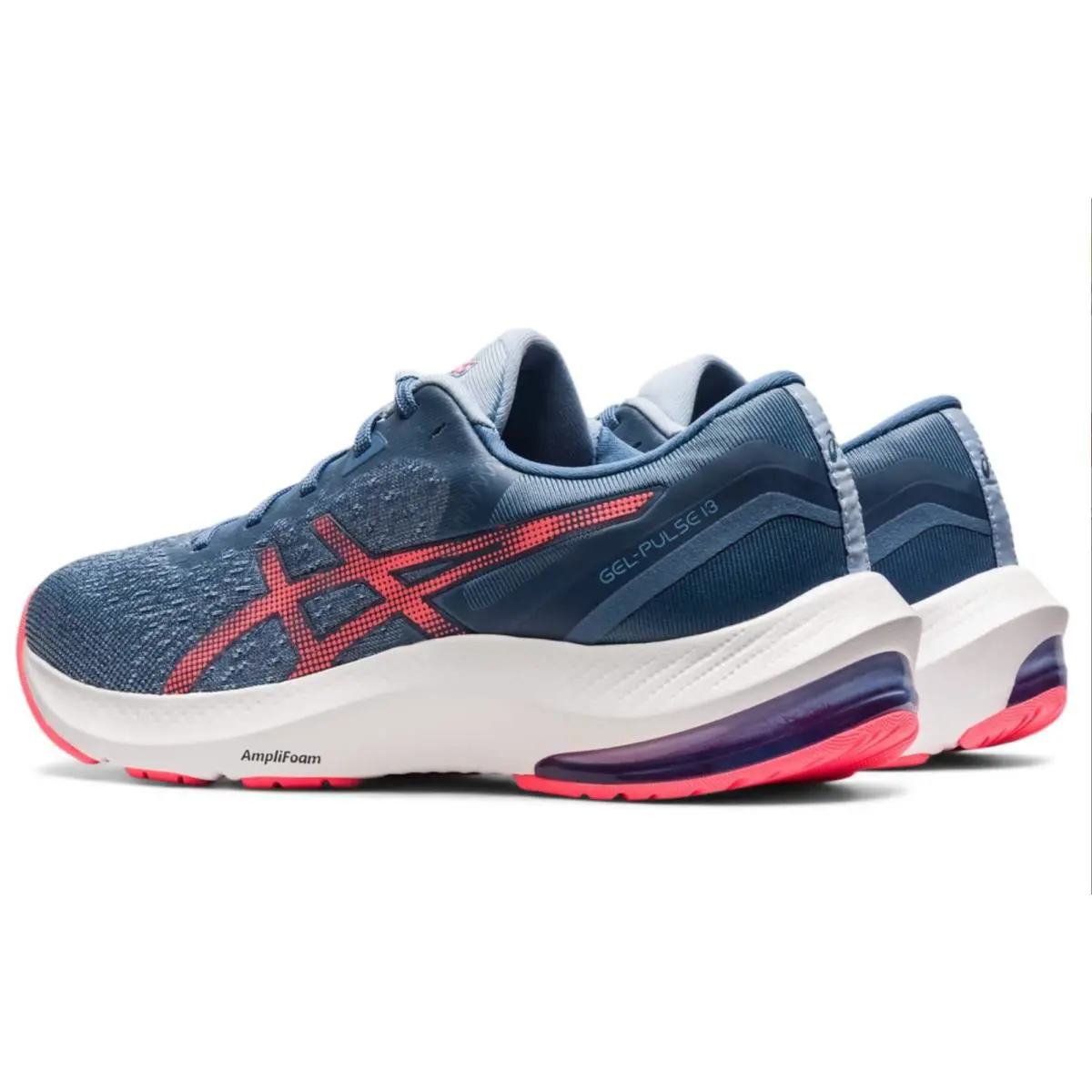 Asics shoes - ASICS GEL-Pulse 13 - 1012B035 - Storm Blue/Blazing Coral 1