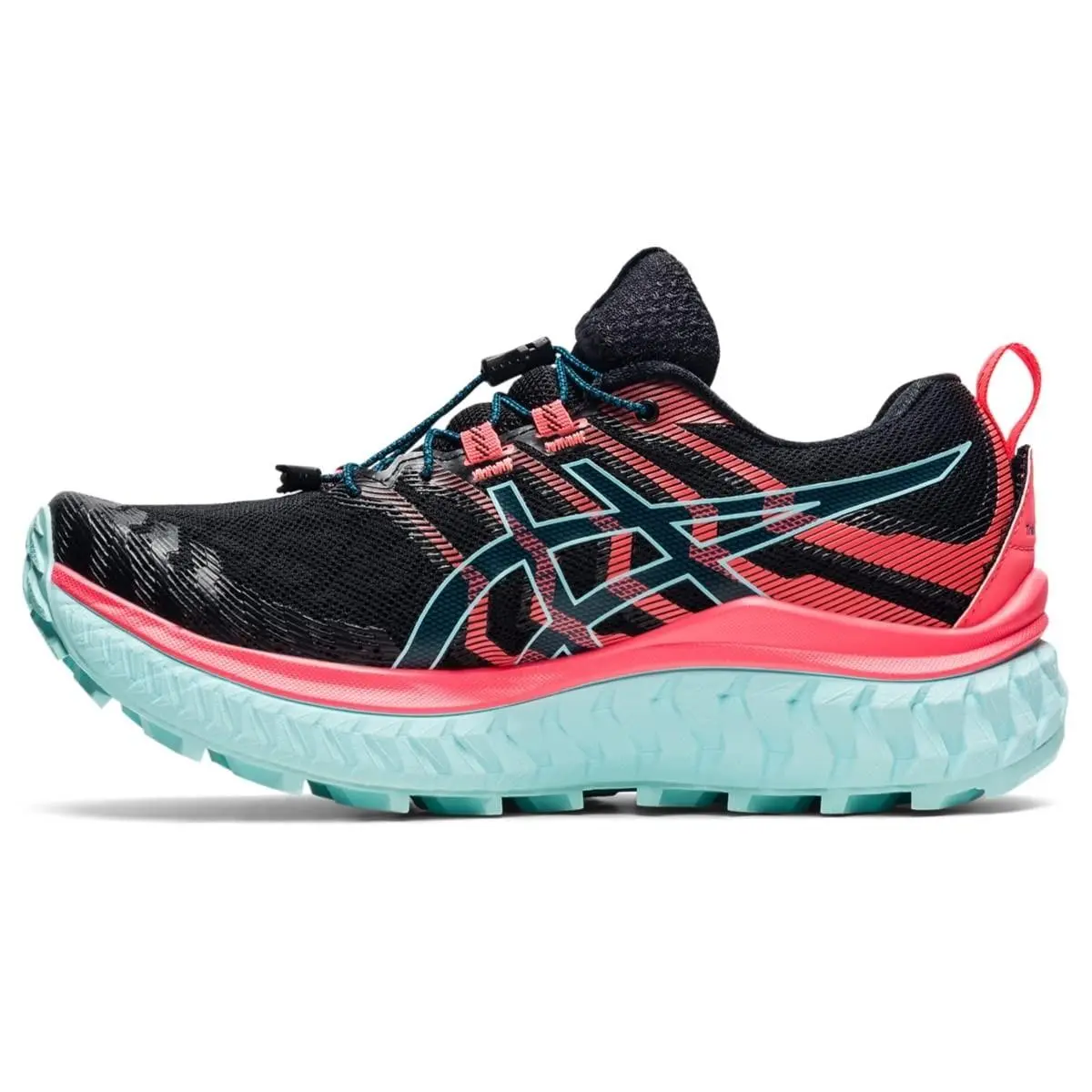 Asics shoes - ASICS Trabuco Max - Trabuco Max - 1012A901003 - Black/Blazing Coral 0