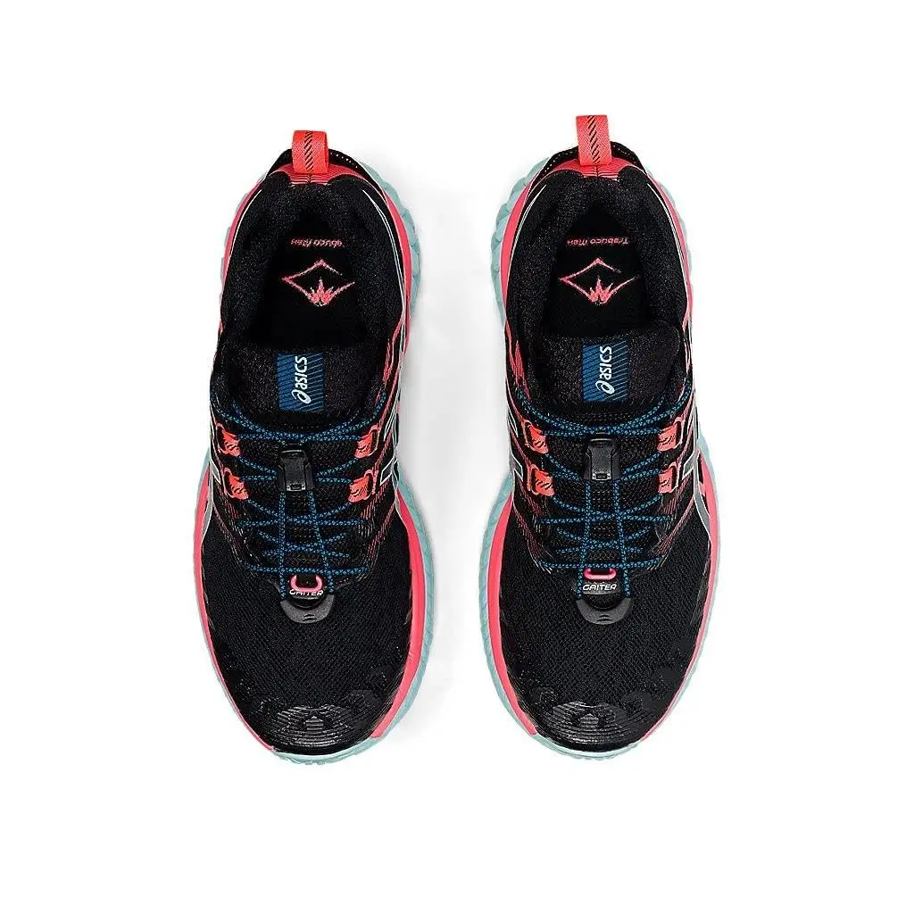 Asics shoes - ASICS Trabuco Max - Trabuco Max - 1012A901003 - Black/Blazing Coral 4