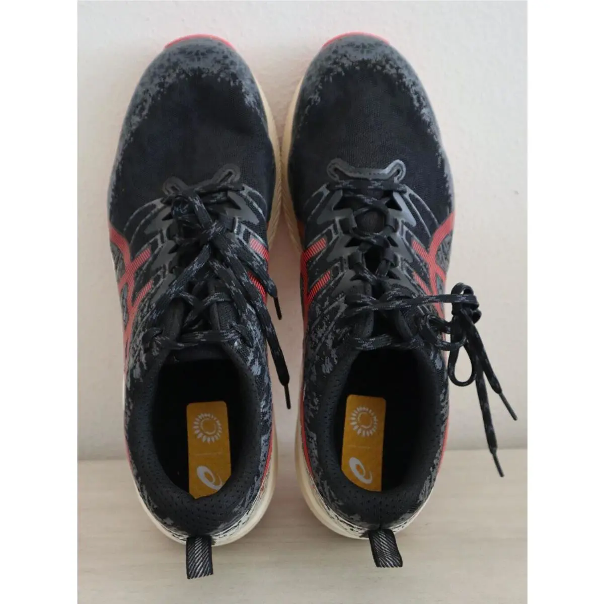 Asics shoes - ASICS Fuji Lite 2 - Fuji Lite - 1011B209-001 - Black/Electric Red 8