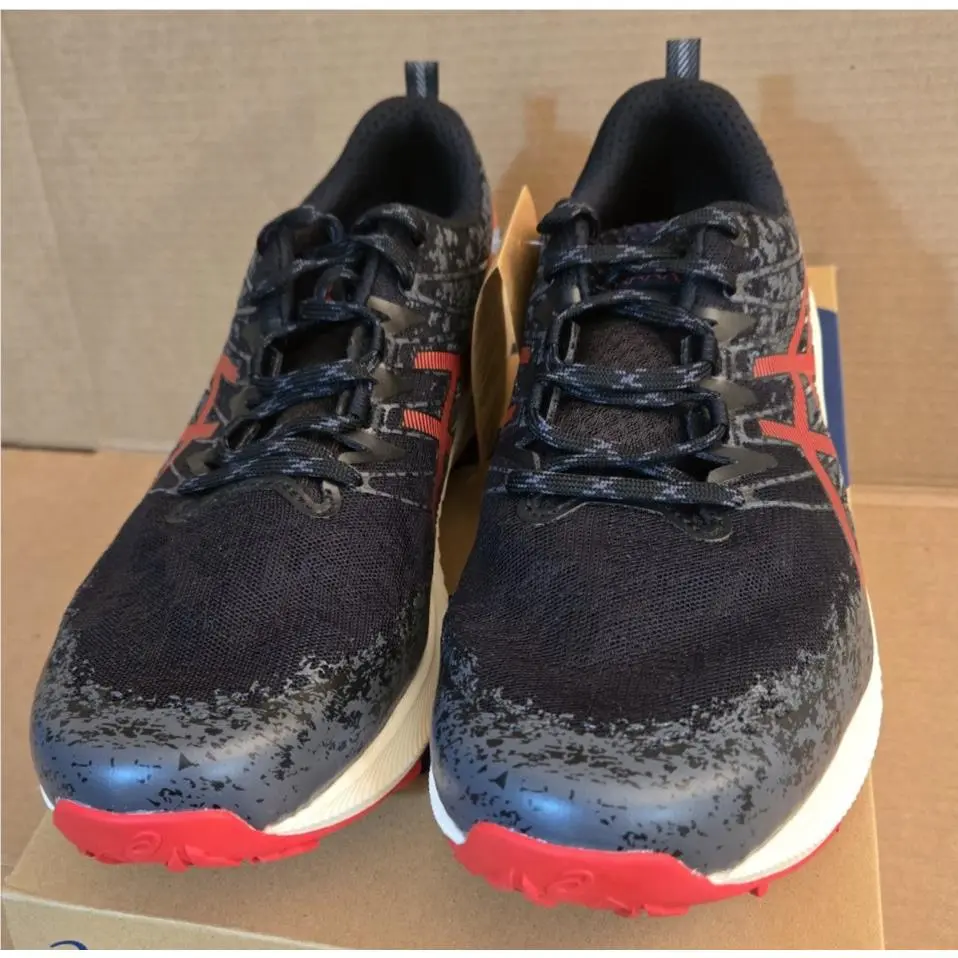 Asics shoes - ASICS Fuji Lite 2 - Fuji Lite - 1011B209-001 - Black/Electric Red (UPC: 194851796141) 0