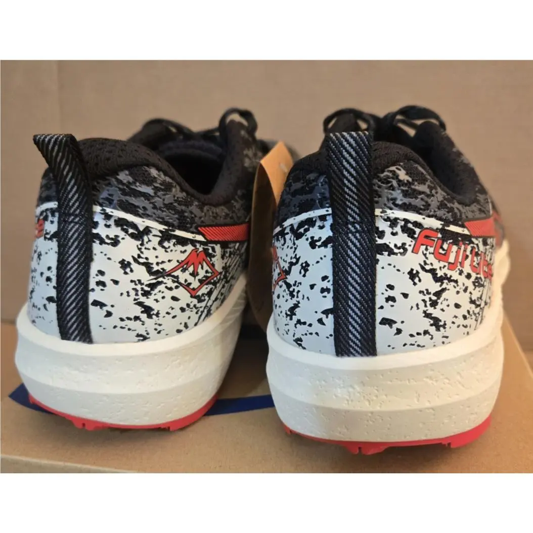 Asics shoes - ASICS Fuji Lite 2 - Fuji Lite - 1011B209-001 - Black/Electric Red (UPC: 194851796141) 2