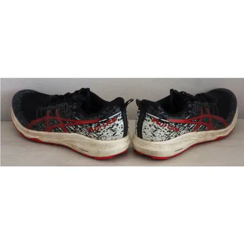 Asics shoes - ASICS Fuji Lite 2 - Fuji Lite - 1011B209-001 - Black/Electric Red 9