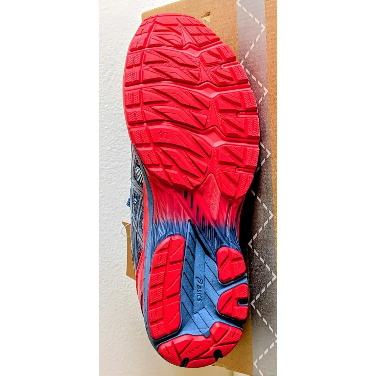 Asics shoes - ASICS GEL TERRAIN US4-S - GEL TERRAIN - 1203A394600 - Red 8