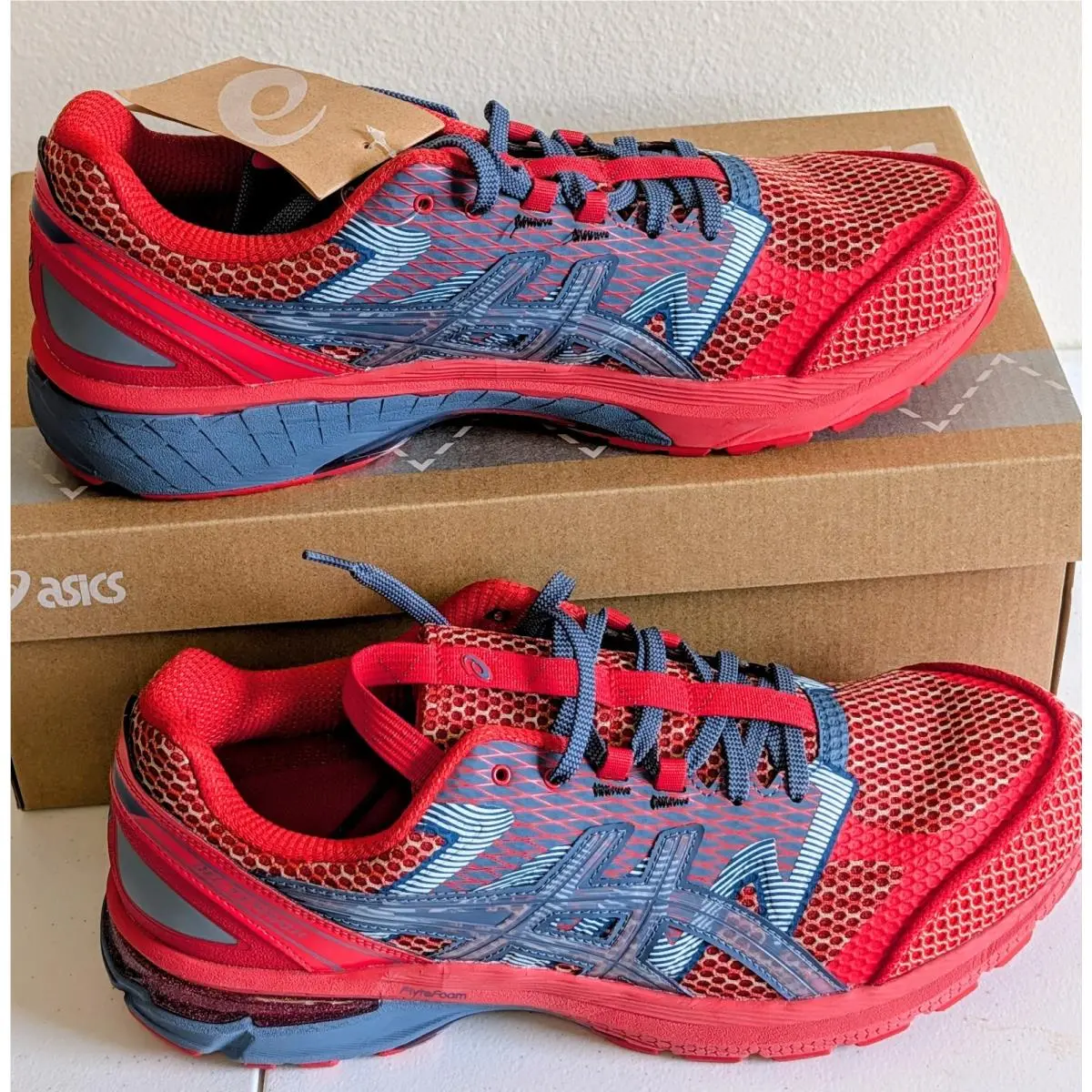 Asics shoes - ASICS GEL TERRAIN US4-S - GEL TERRAIN - 1203A394600 - Red 1
